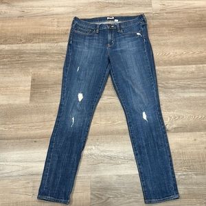 J. Crew Sample Distressed Skinny Jeans, Size 29